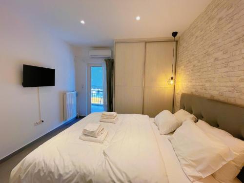 Kép WSD Hera Luxury Stylish 2BD Apt with City View Balcony Near Merto szállásáról Athénban a galériában