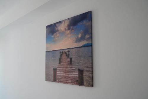a picture of a dock on the water at B&B Angelo e Silvana in Licata