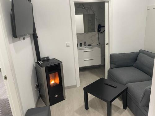 Posedenie v ubytovaní Casa Triacastela