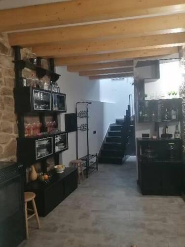 Kuchyň nebo kuchyňský kout v ubytování Casiña da Madalena