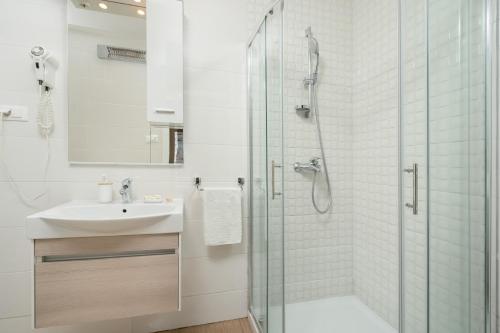 Koupelna v ubytování Apartments Zicara