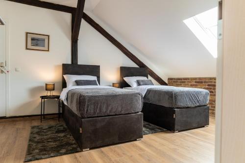 Postel nebo postele na pokoji v ubytování DreamHouse7 rooms