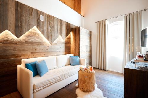 TV a/nebo společenská místnost v ubytování La Filanda Relax&Gourmet