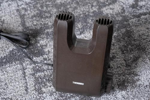 a black electronic device sitting on top of the ground at Tokyu Stay Hakodate Asaichi Akarinoyu in Hakodate