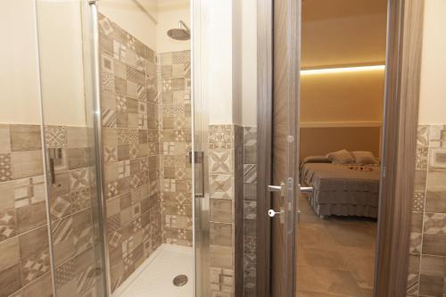 Koupelna v ubytování Podere Grandolfi B&B