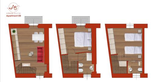 Κάτοψη του Albola Suite Holiday Apartments