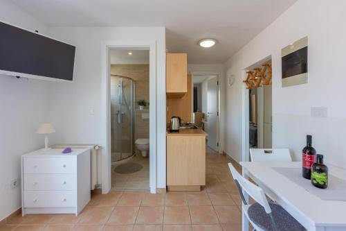 Kuchyň nebo kuchyňský kout v ubytování Apartment Vito