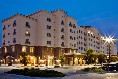 a rendering of a hotel at night at Sonesta ES Suites Baton Rouge University at Southgate in Baton Rouge