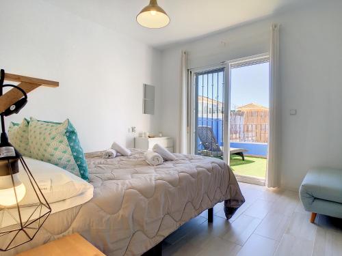 Ένα ή περισσότερα κρεβάτια σε δωμάτιο στο Casa Croft - 4609