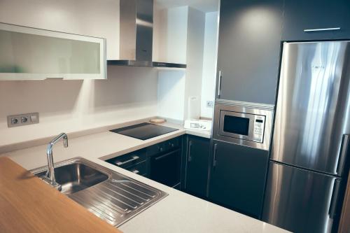 Køkken eller tekøkken på Apartamento Centro Castellón con Parking 1