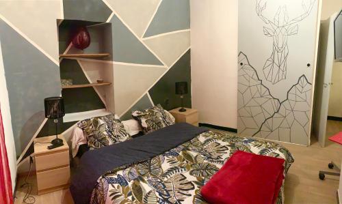 Appartement Mathilde tesisinde bir odada yatak veya yataklar