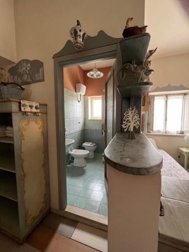 Kúpeľňa v ubytovaní Antico Leccio Green