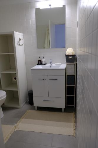 Kylpyhuone majoituspaikassa Appartement Pont Luiz