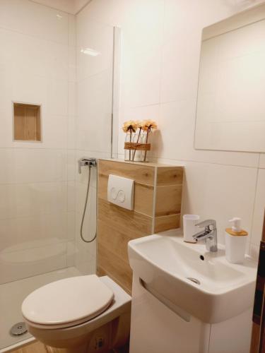 Kúpeľňa v ubytovaní Apartments Benic