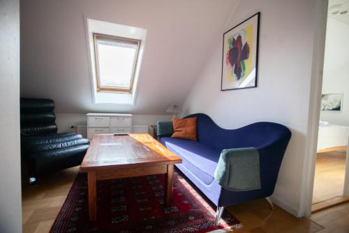Χώρος καθιστικού στο Lovely Apartments - 20 min walk from city centre