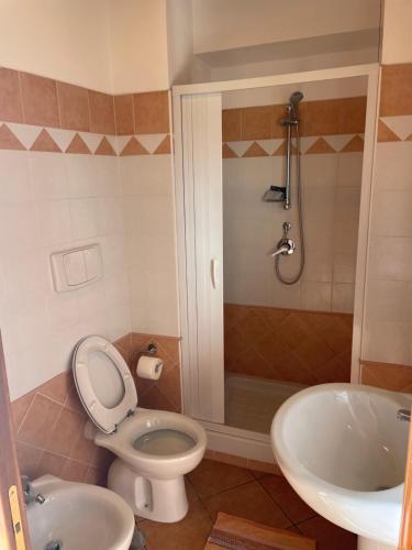 Kúpeľňa v ubytovaní B&B Antica Locanda San Ciriaco