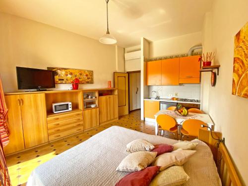 Η κουζίνα ή μικρή κουζίνα στο Casa Vacanze Stelle Marine