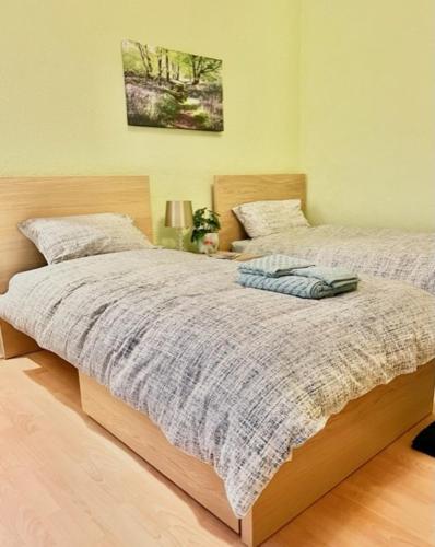 Postel nebo postele na pokoji v ubytování Gardiner Cottage