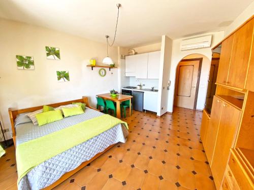 Ένα ή περισσότερα κρεβάτια σε δωμάτιο στο Casa Vacanze Stelle Marine