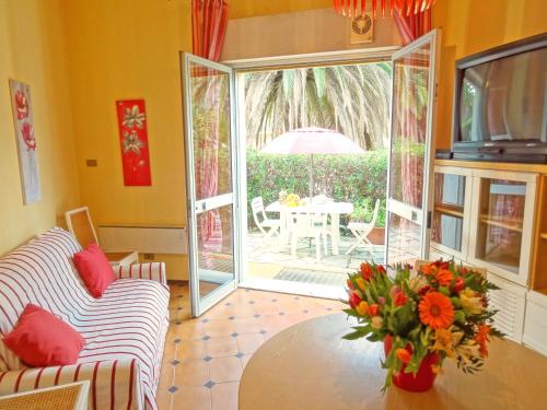 Μια τηλεόραση ή/και κέντρο ψυχαγωγίας στο Casa Vacanze Stelle Marine