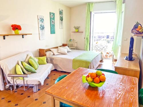 Ένα ή περισσότερα κρεβάτια σε δωμάτιο στο Casa Vacanze Stelle Marine