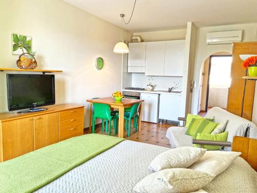 Η κουζίνα ή μικρή κουζίνα στο Casa Vacanze Stelle Marine