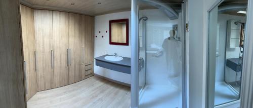 Koupelna v ubytování villa dunepanne