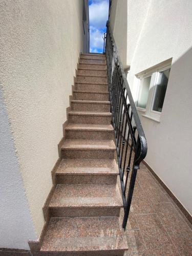 a staircase leading up to a building at Lighthouse in Vodice