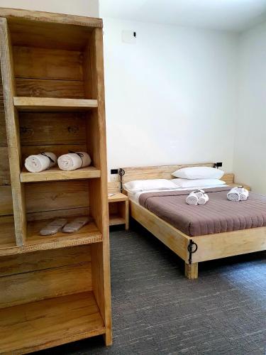a bedroom with two bunk beds in a room at Camere Fiera Verona - CasaNostra in Verona