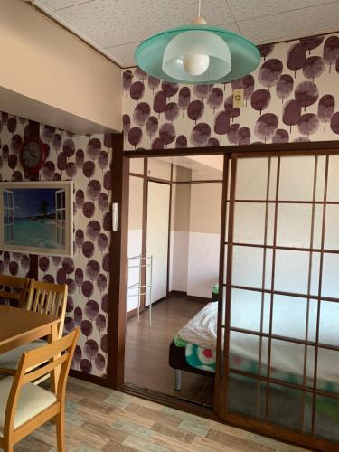 Posezení v ubytování Kurosaki Guesthouse 403