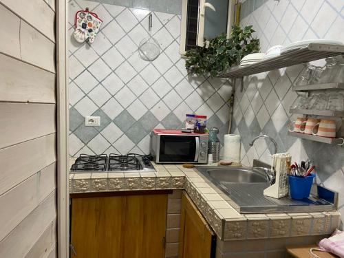 Køkken eller tekøkken på Home sweet Home