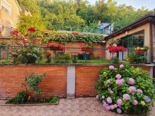Villa AYA - with sauna and outdoor swimming poolにある庭