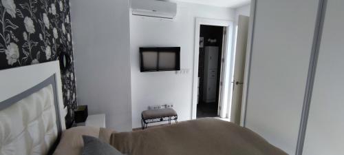 Cama o camas de una habitación en Excelente Dúplex de Lujo