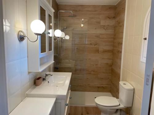 A bathroom at Casa Pera