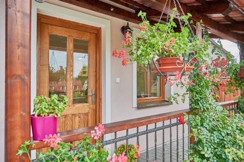 Κήπος έξω από το "Na Skale " Apartment in center, free parking