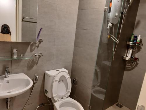 Phòng tắm tại Phong Nha Hotel