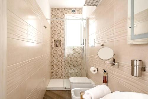 Salle de bains dans l'établissement One bedroom appartement with wifi at San Cataldo