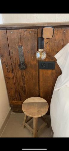 Χώρος καθιστικού στο Precioso loft rural fresco con aire acondicionado