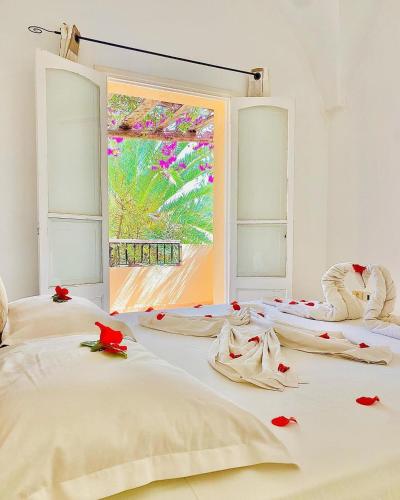 Ένα ή περισσότερα κρεβάτια σε δωμάτιο στο Appart Hotel Villamar