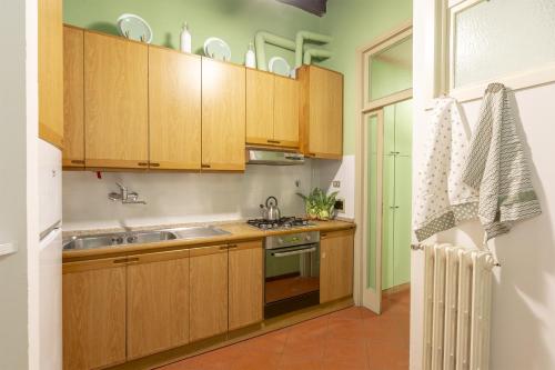 Kuchyňa alebo kuchynka v ubytovaní Mamo Florence - Feelgood Apartment