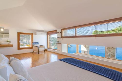 Χώρος καθιστικού στο Hotel Villa Mahal