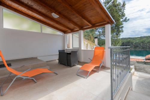 Πισίνα στο ή κοντά στο Apartman Luka