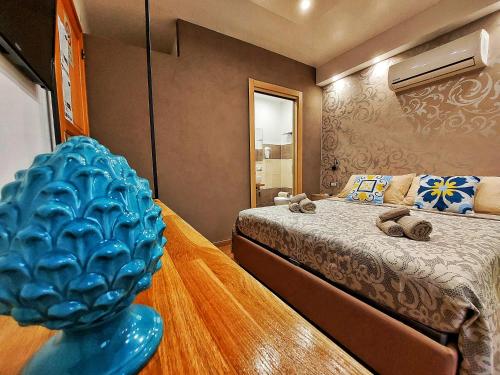 Letto o letti in una camera di Bed and Breakfast L&P
