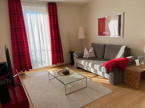 Χώρος καθιστικού στο Lakeview Appartements