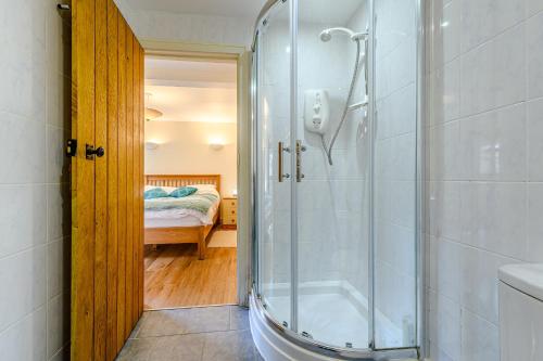 Een badkamer bij The Bothy