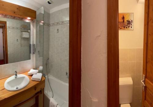 Koupelna v ubytování Hotel de Bourgogne