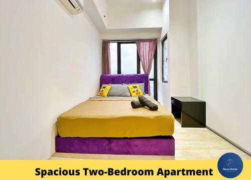 Katil atau katil-katil dalam bilik di Revo Home at Pavilion Bukit Jalil