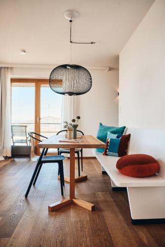 Zona de estar de Hotel Haus am Meer