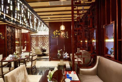 Χώρος καθιστικού στο Wyndham Jingzhou
