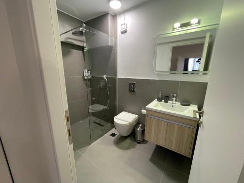 Ein Badezimmer in der Unterkunft Nala's Apartment II